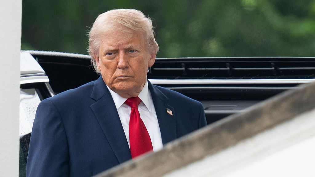 United States President Donald Trump at the White House in Washington DC, US, May 25, 2025. /VCG