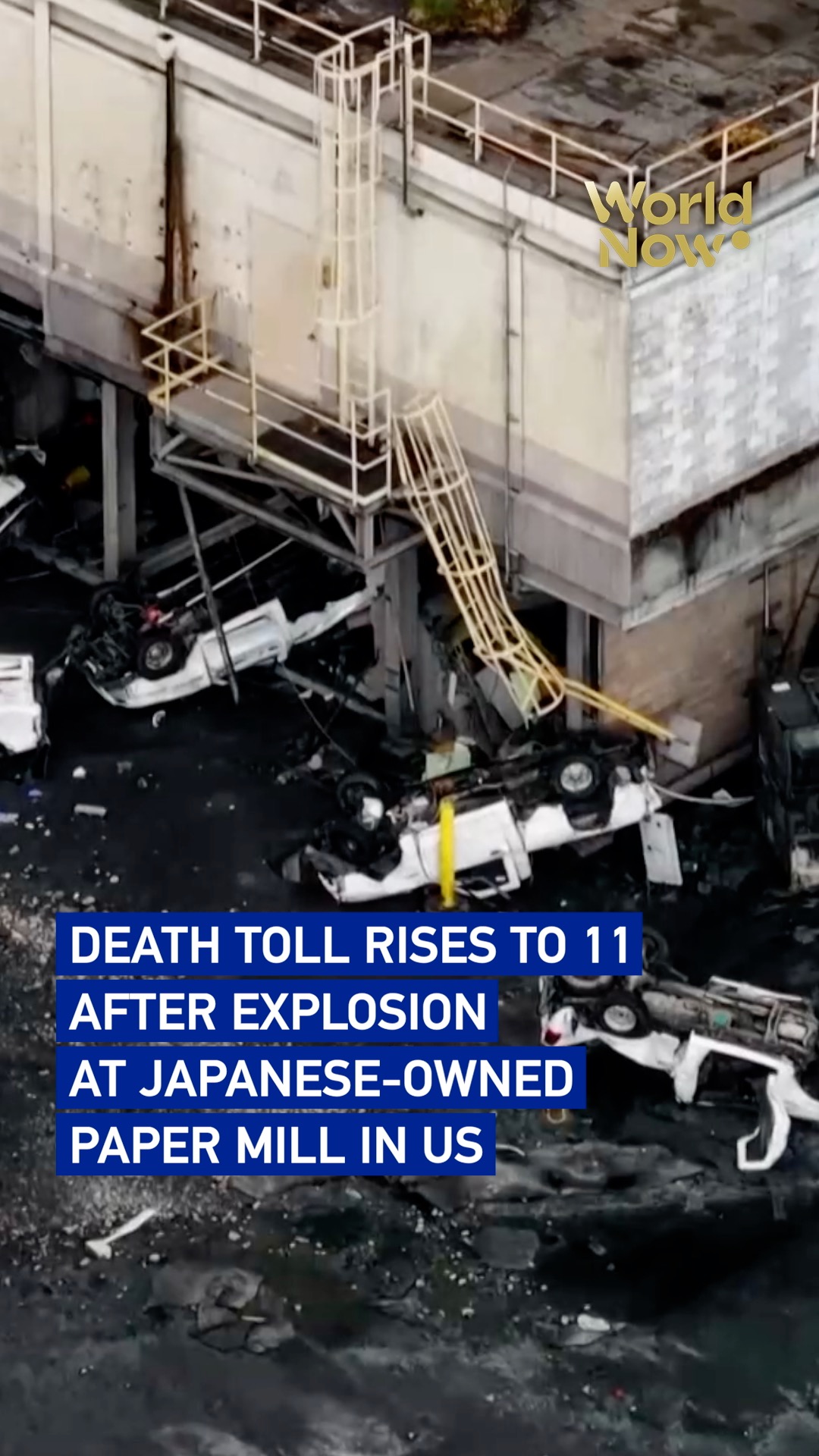Death toll rises to 11 after explosion at Japanese-owned paper mill in US