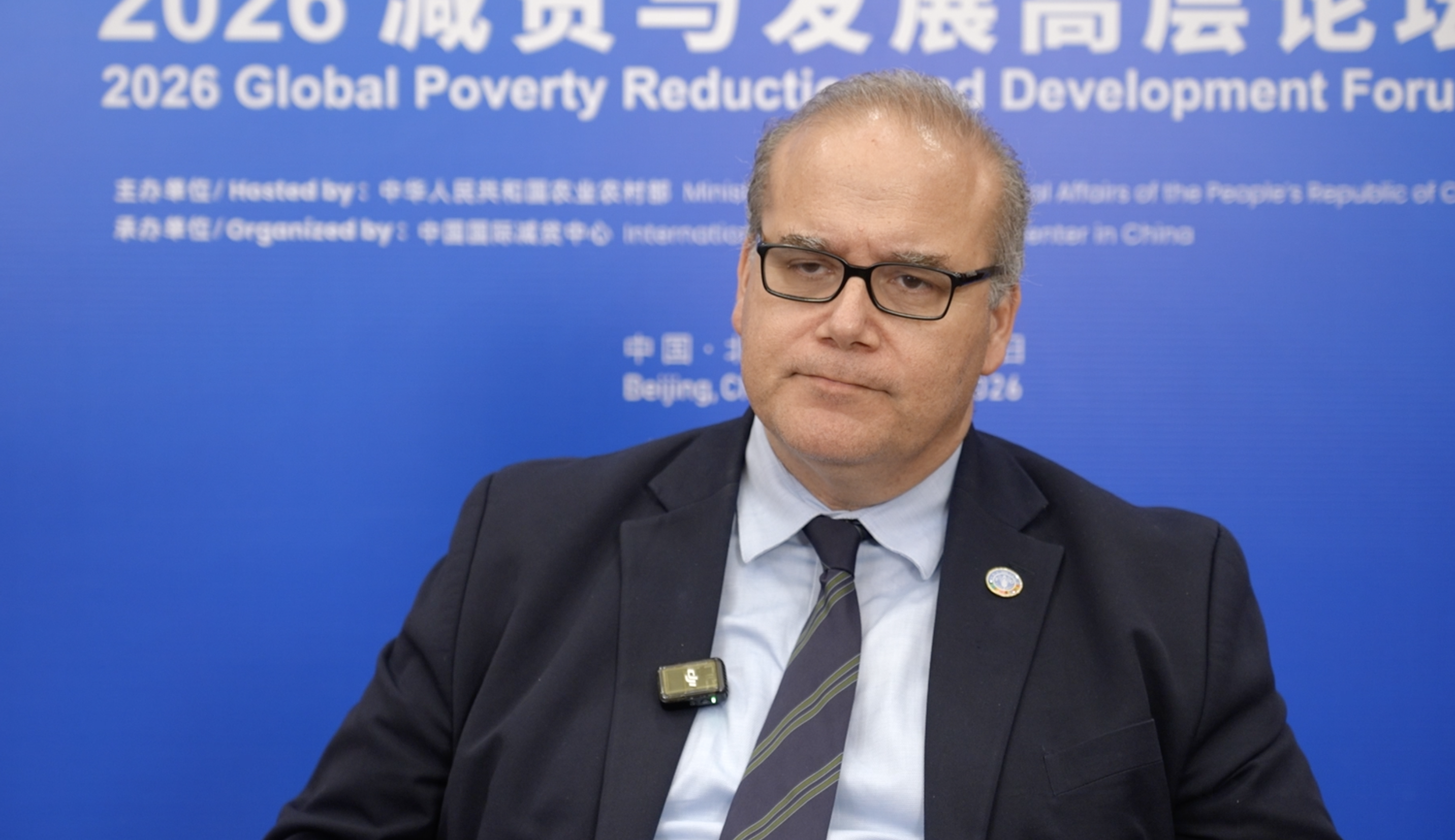 Maximo Torero Cullen, chief economist of the Food and Agriculture Organization of the United Nations. /CGTN