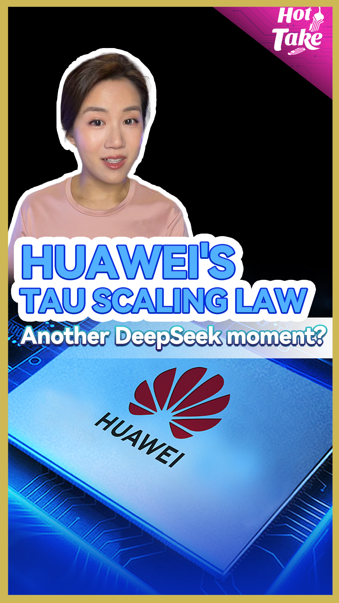 Hot Take: Is Huawei's Tau Scaling Law another DeepSeek moment?