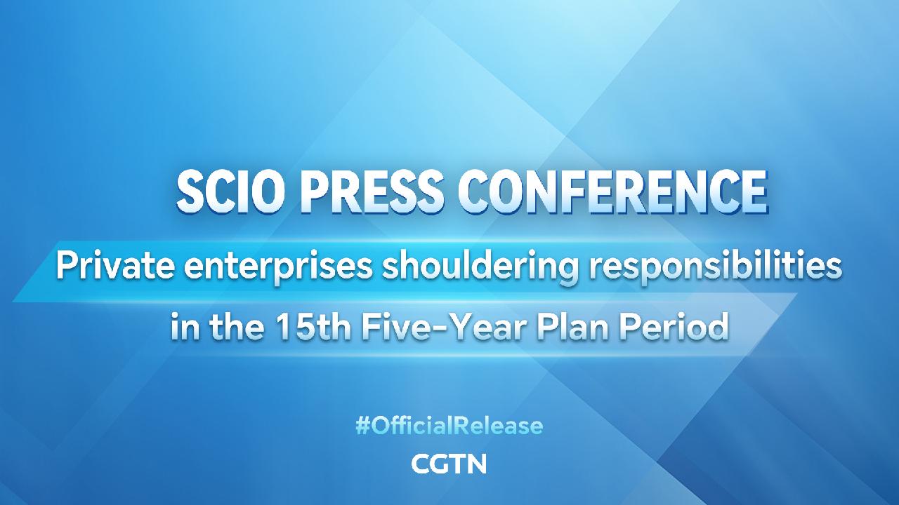 Live: China's State Council Information Office holds press conference
