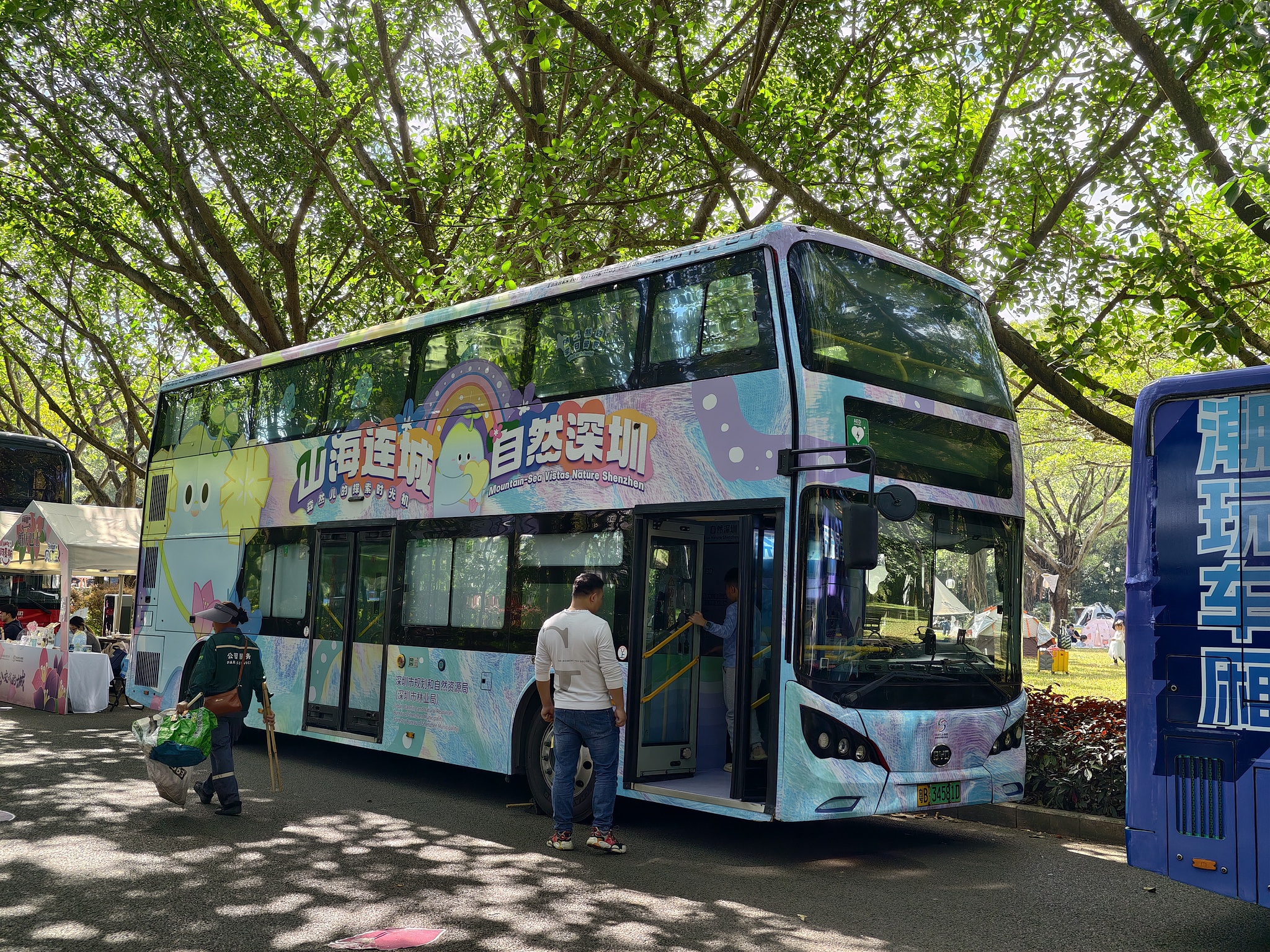 Electric bus in Shenzhen, south China's Guangdong Province. /VCG