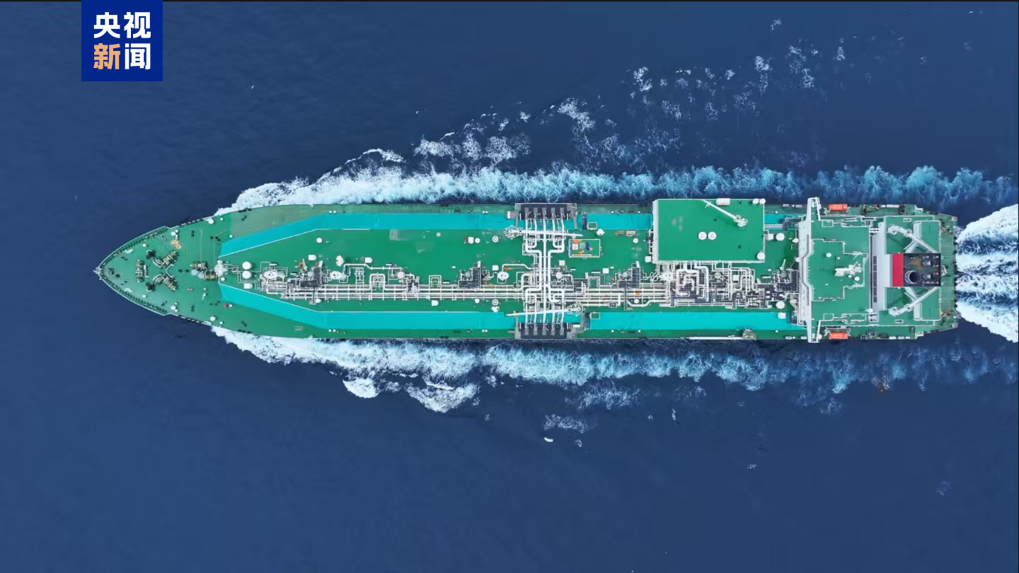 China delivers most advanced LNG carrier after slashing build time