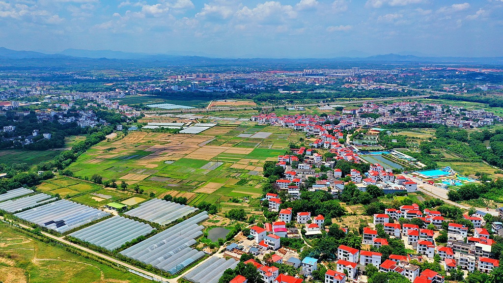 A picturesque scene of China's rural development in Laojingba Village, Ganzhou City, east China's Jiangxi Province, August 14, 2022. /CFP