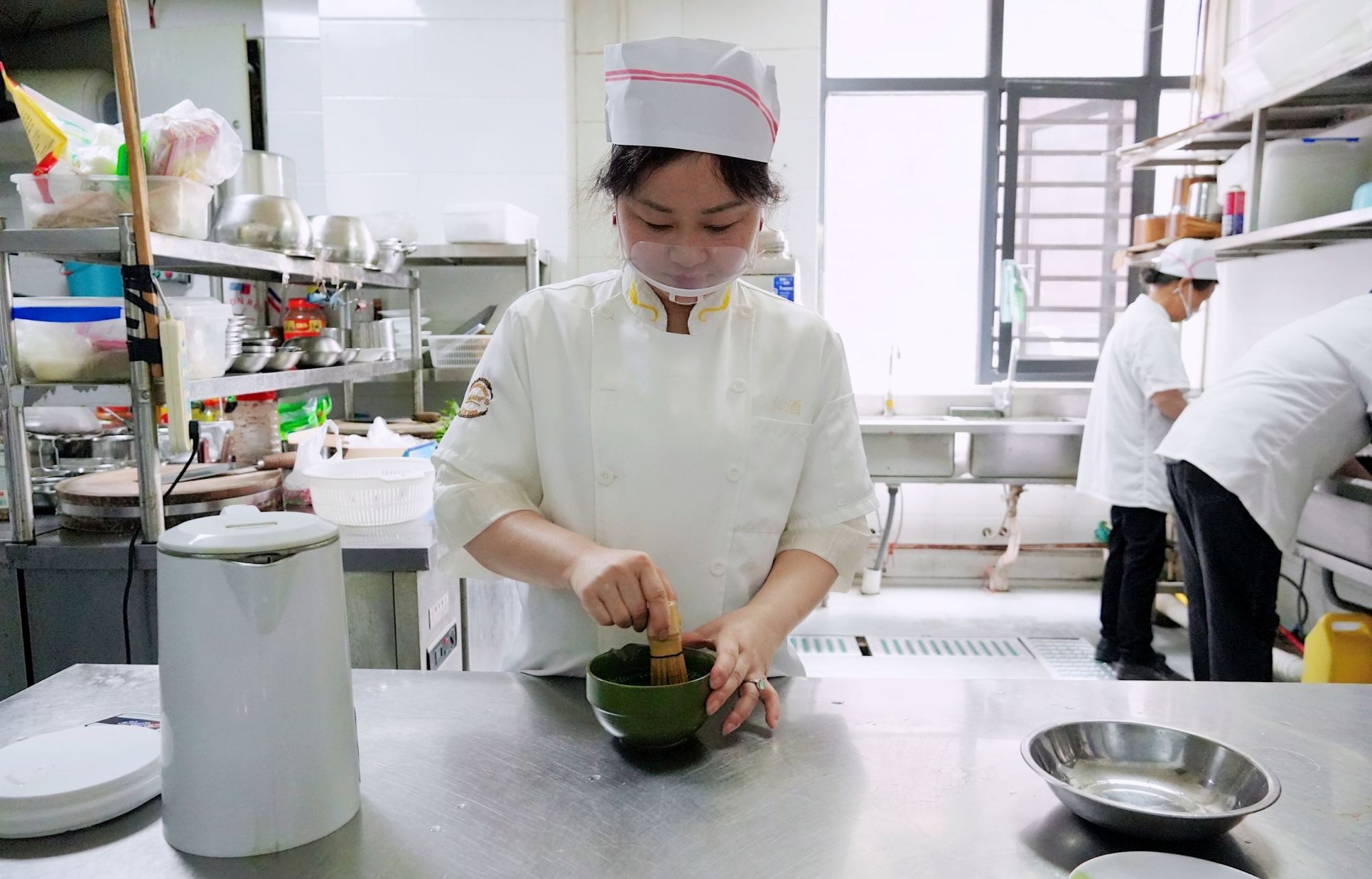 Matcha zongzi are made in Sinan County, southwest China's Guizhou Province on May 21, 2026. /Tongren Media Convergence Center