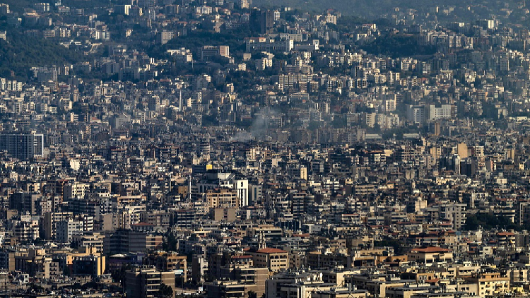 Live view of Beirut's skyline