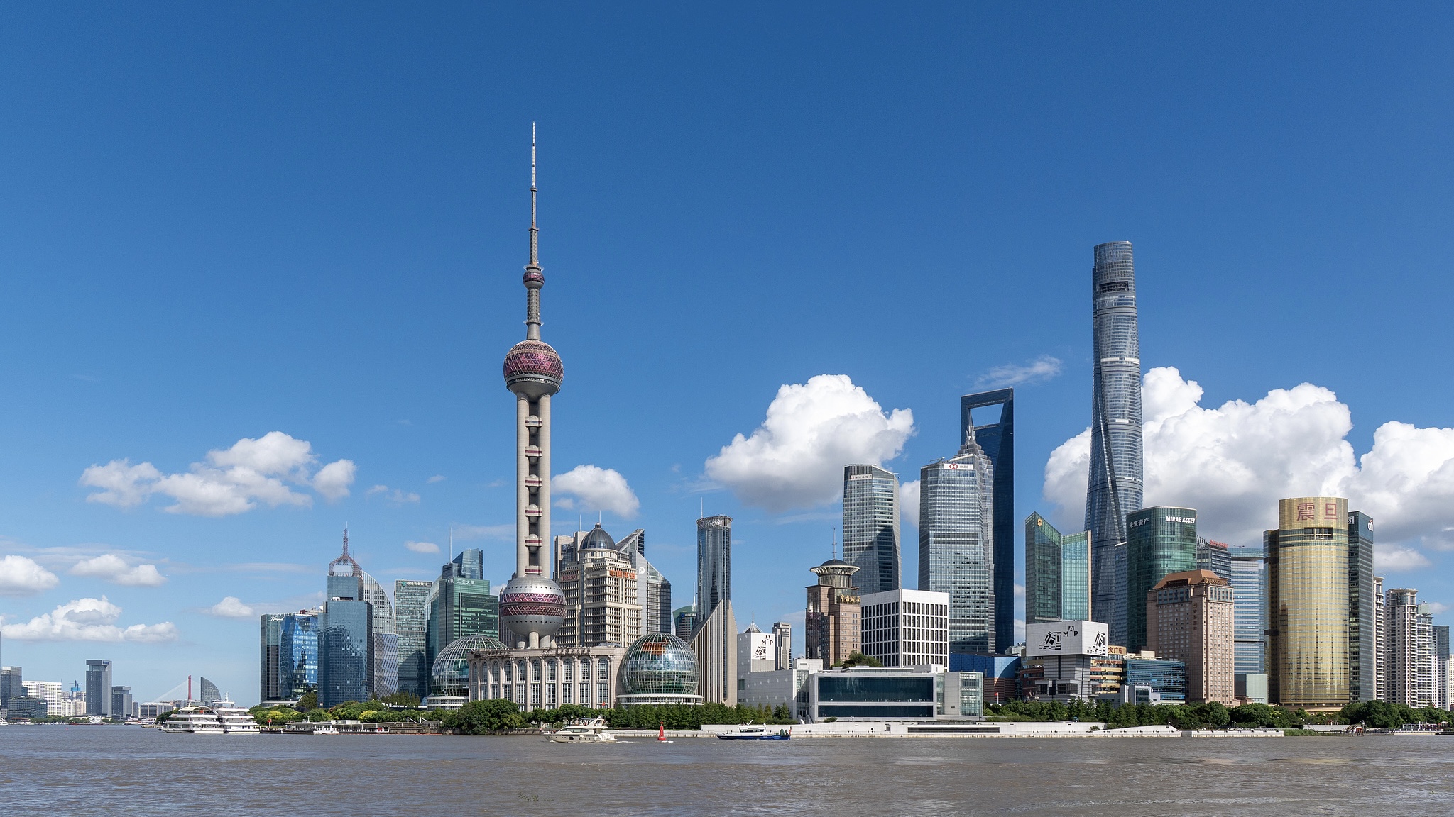 A view of the Lujiazui urban landscape in Shanghai, China, September 25, 2025. /VCG