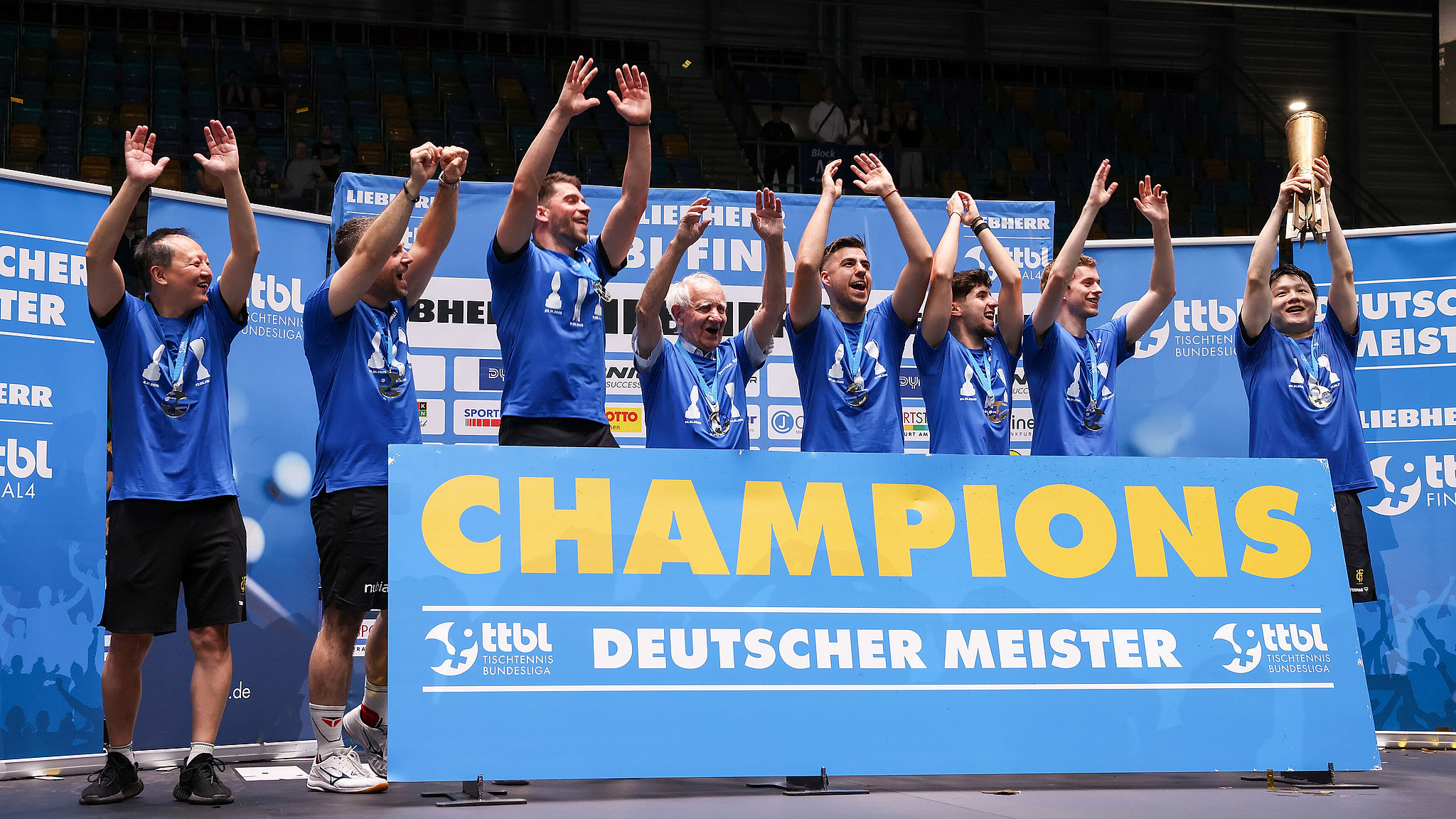 Fan Zhendong helps Saarbrücken win treble with German title triumph