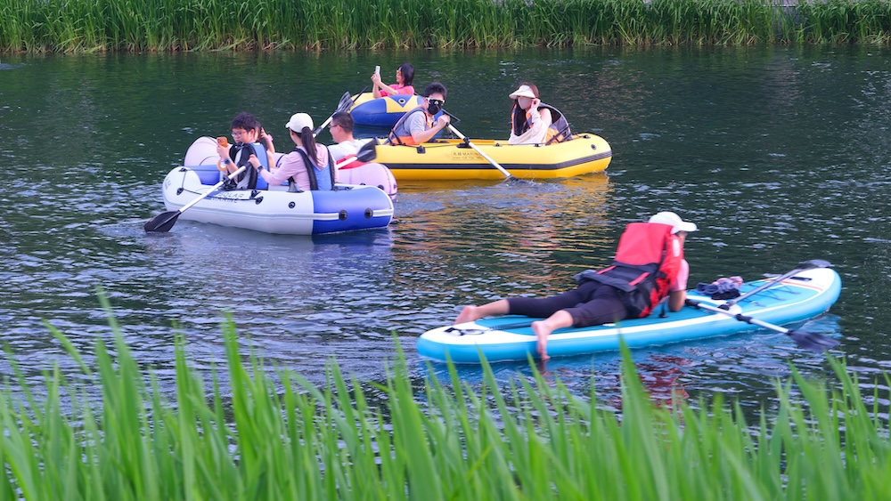 A refreshing summer escape in Beijing: Liangma River