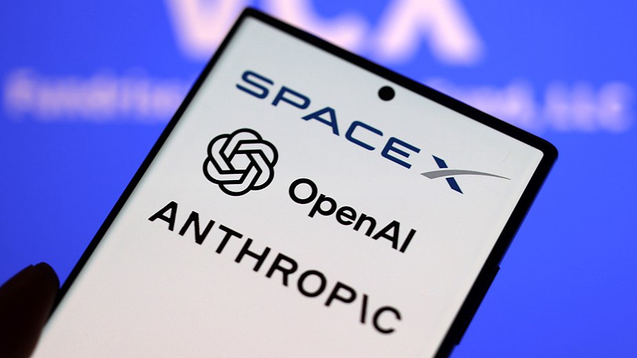 Anthropic and OpenAI's IPOs would likely follow SpaceX, which could begin trading as early as June 12. /VCG
