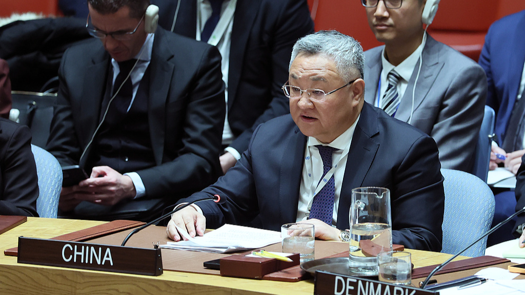 A file photo of China's Permanent Representative to the United Nations Fu Cong. /VCG