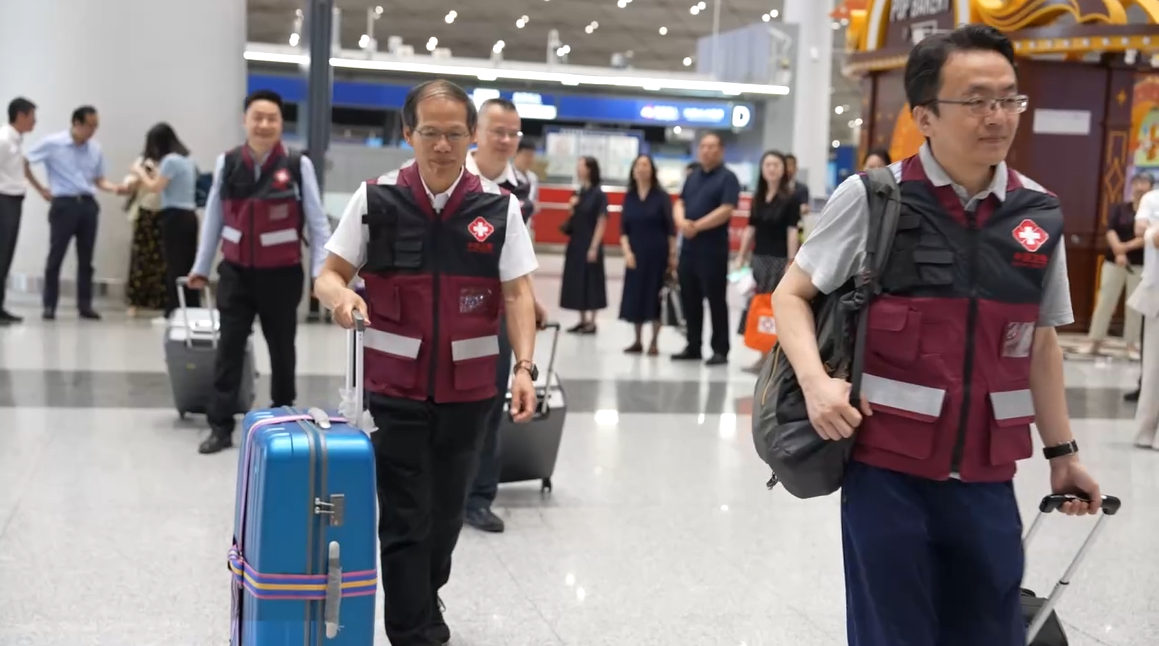 China dispatches medical expert team to the Democratic Republic of the Congo to combat Ebola, Beijing, China. /CGTN