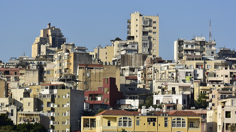 Live view of Beirut's skyline
