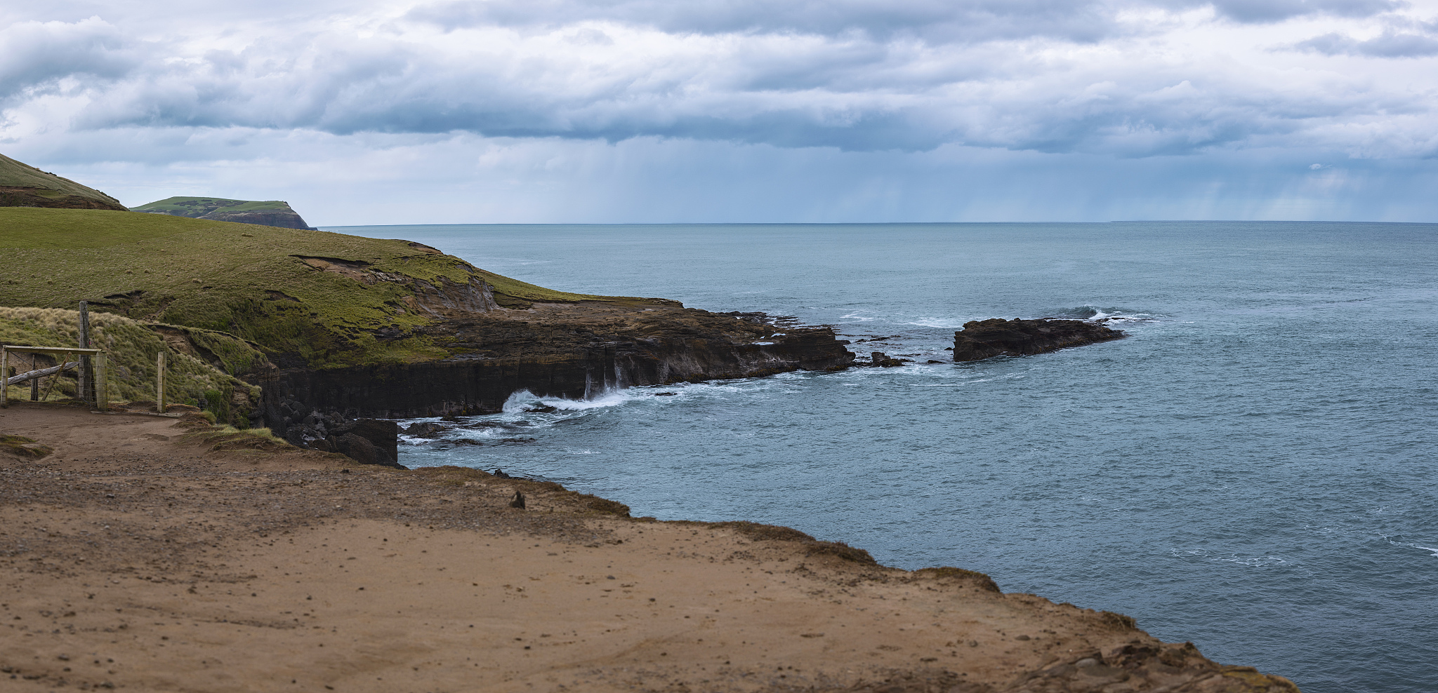 A view of the Katiki Point Historic Reserve, New Zealand, April 18, 2026. /VCG