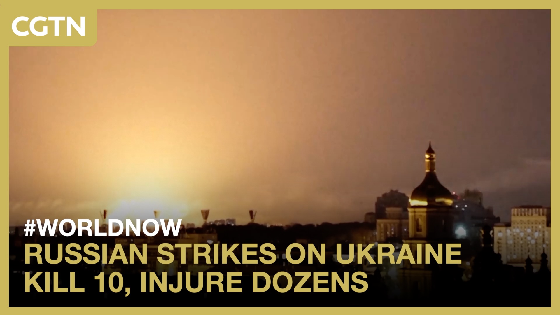 Russian strikes on Ukraine kill 10, injure dozens