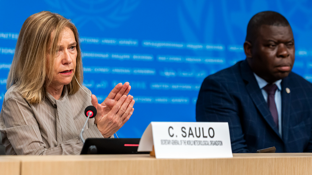 WMO officials brief the media about the El Nino weather phenomenon during a press briefing at the European headquarters of the United Nations in Geneva, Switzerland, June 2, 2026. /VCG