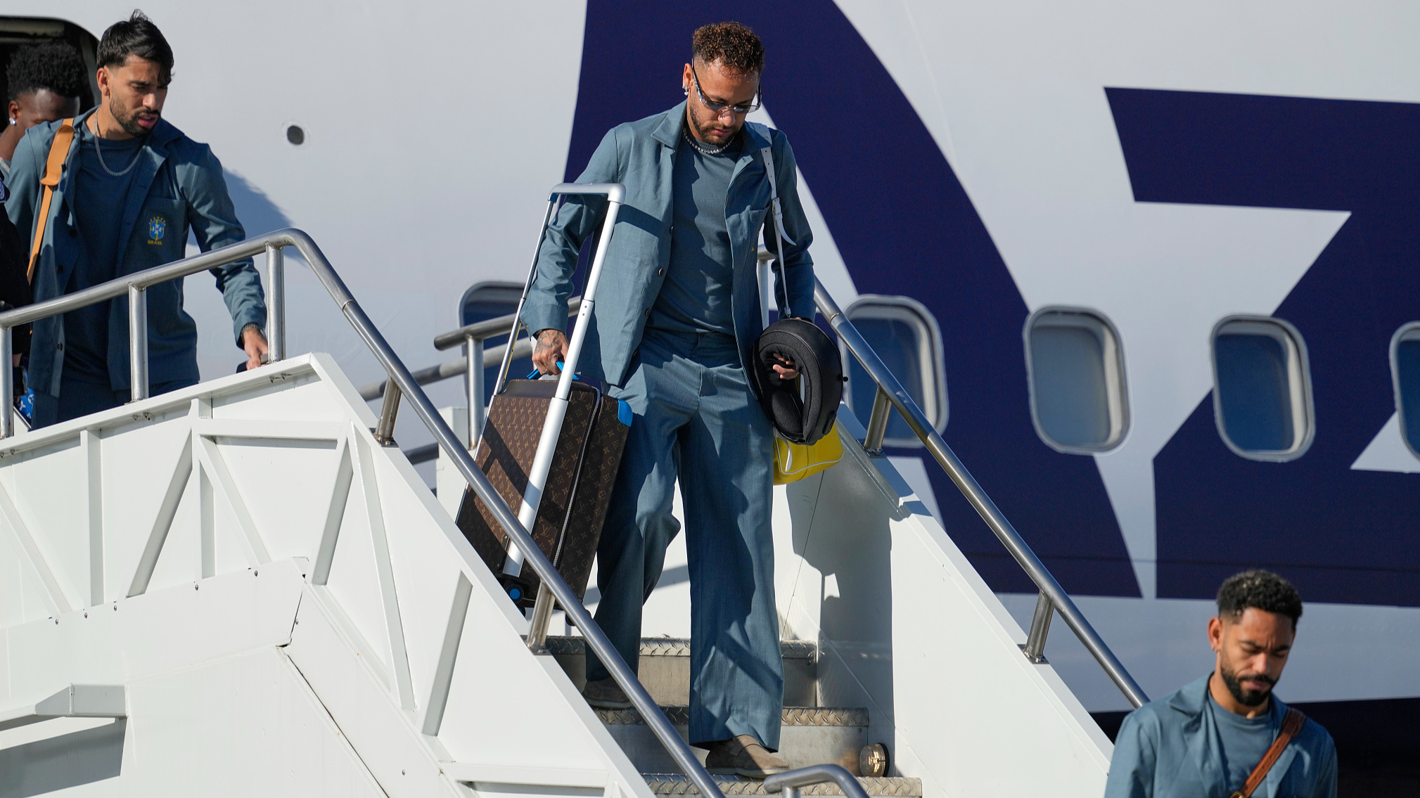 Brazil's World Cup squad lands in the US amid hope and uncertainty