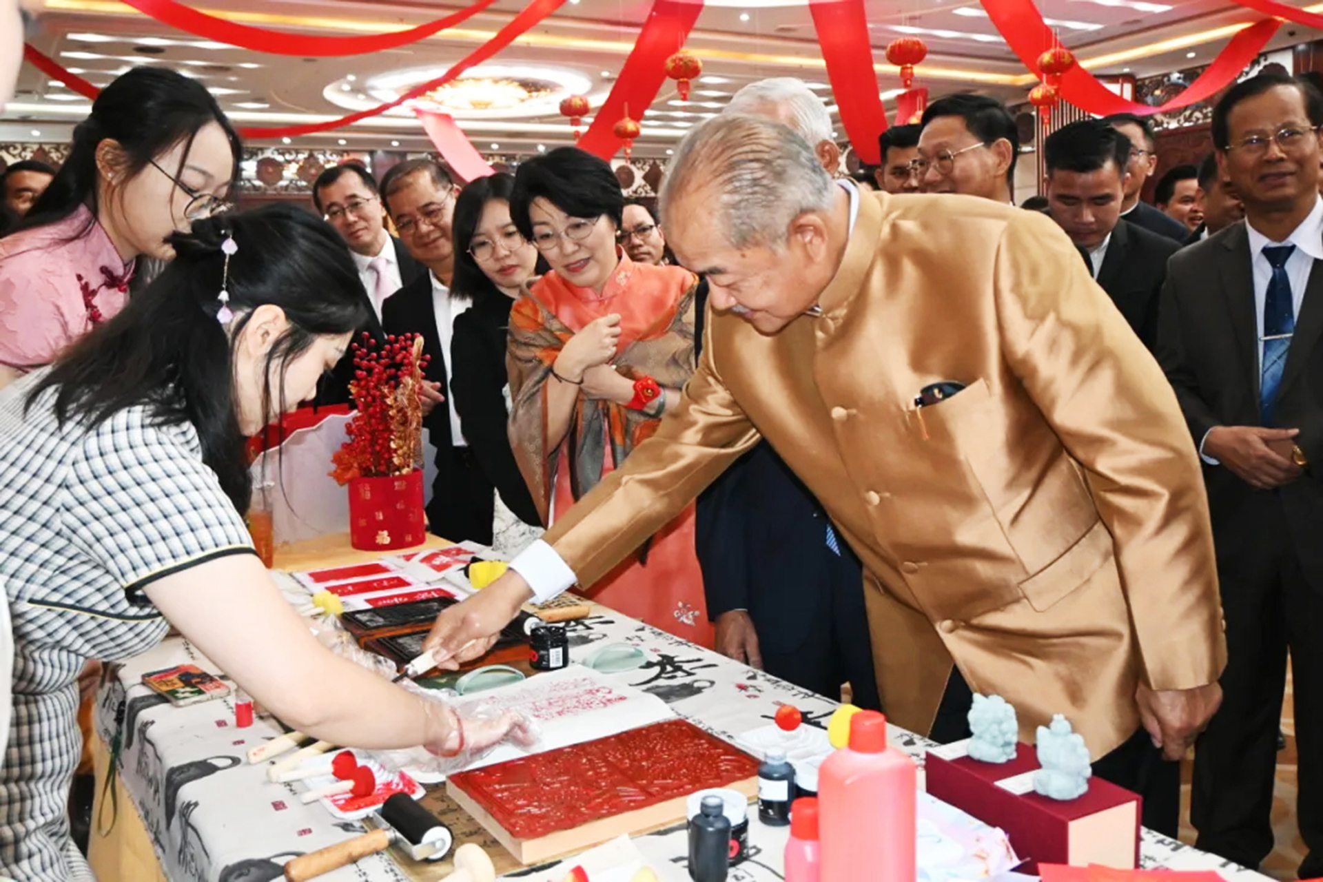The Confucius Institute at the National University of Laos holds 2025 Spring Festival celebrations and cultural activities. /Confucius Institute website