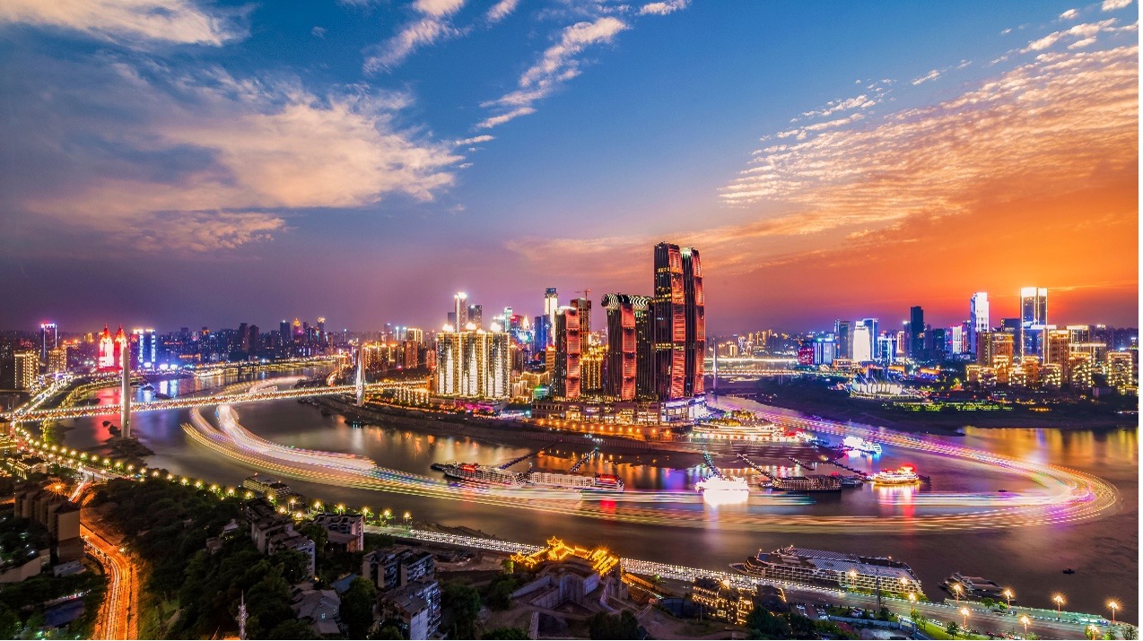 A view of the Chongqing International Animation Film Week host city in southwest China /CMG