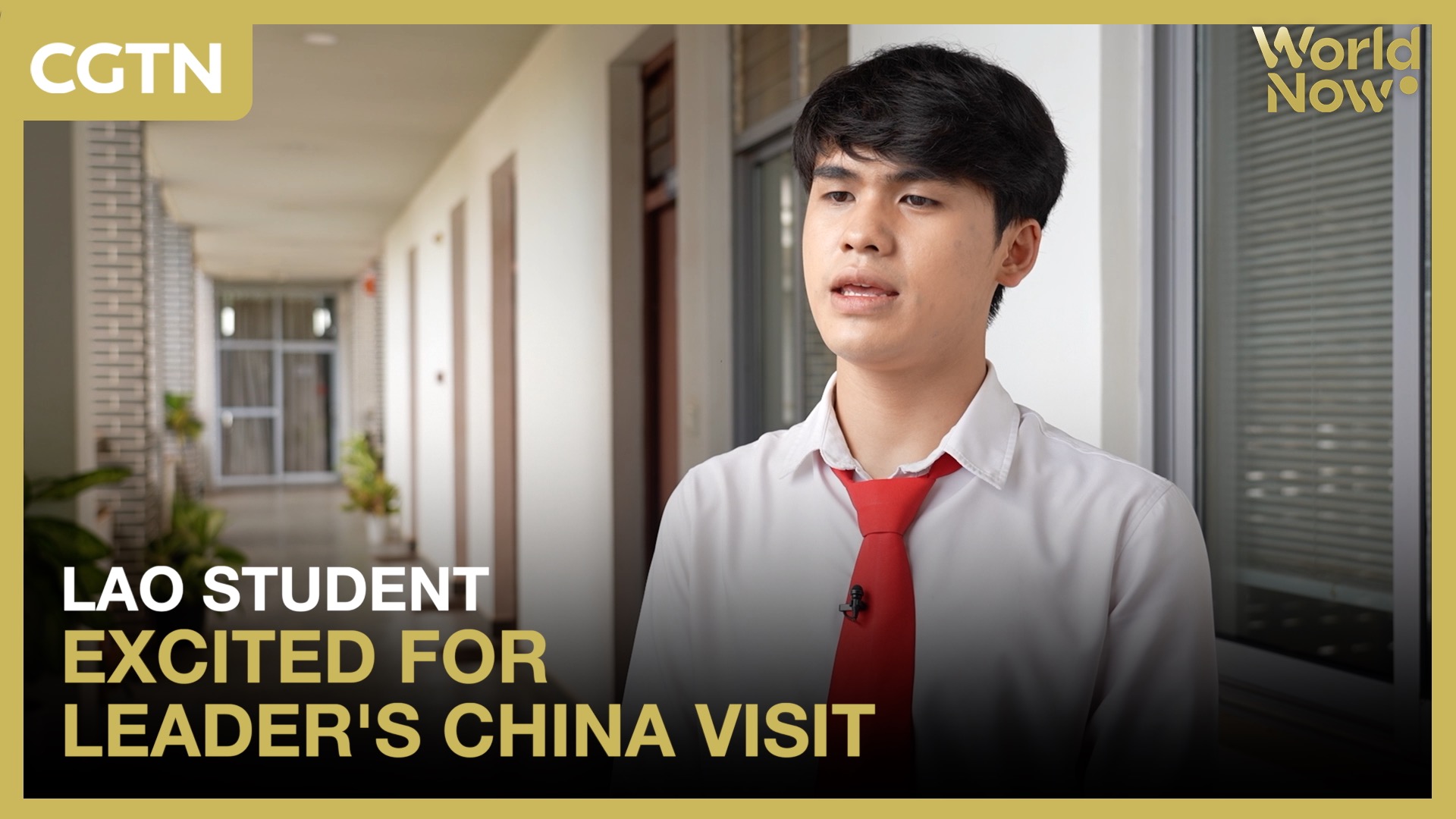 Lao student excited for leader's China visit