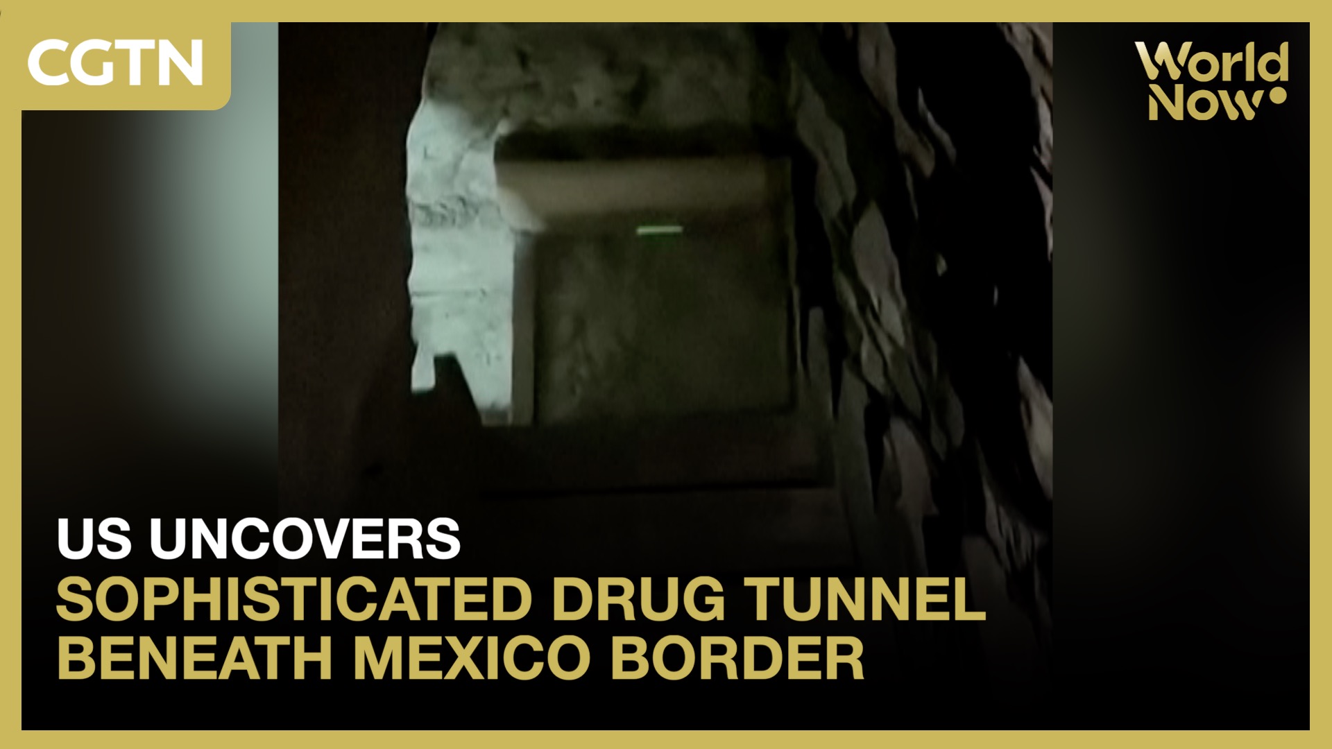 US uncovers sophisticated drug tunnel beneath Mexico border