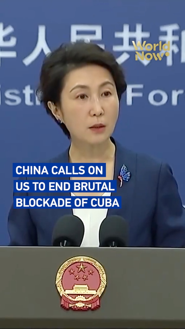 China calls on US to end brutal blockade of Cuba
