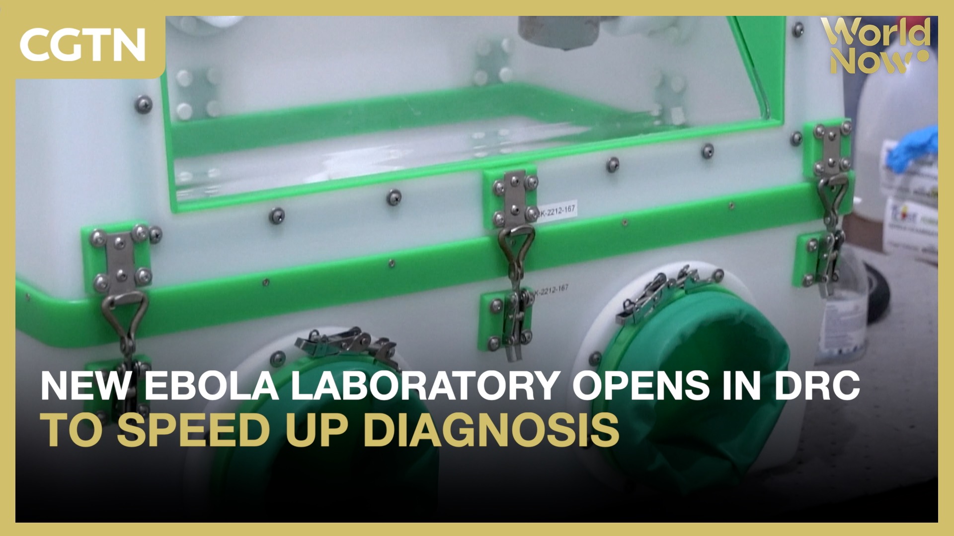 New Ebola laboratory opens in DRC to speed up diagnosis