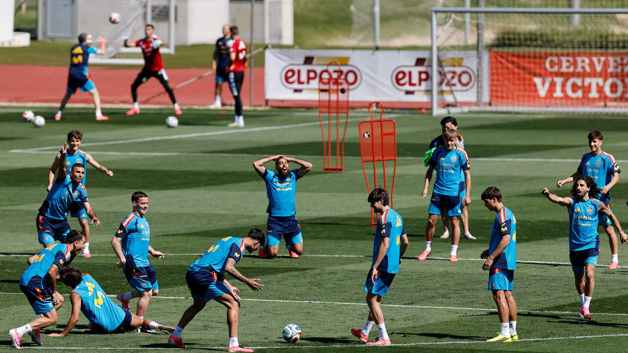 Spain fine-tune plans for World Cup with friendly against Iraq