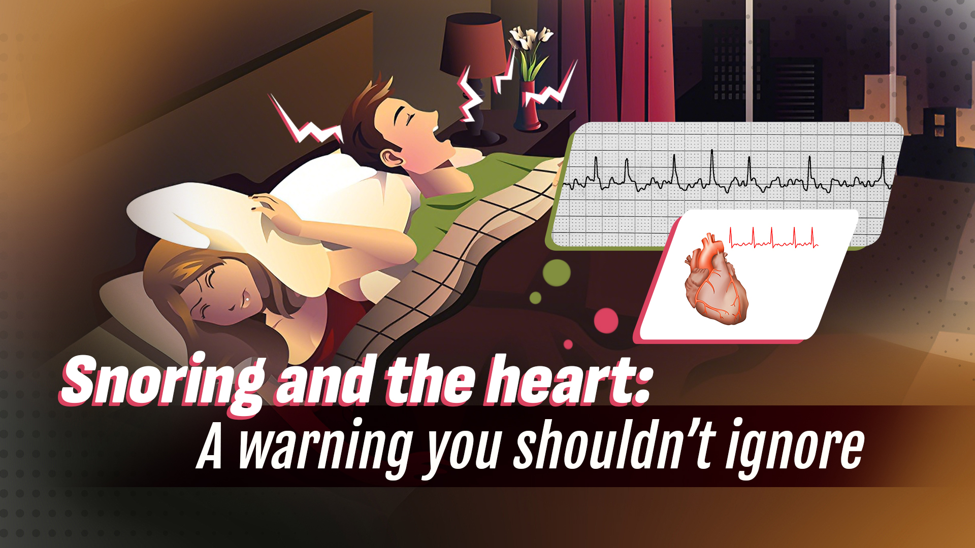 Snoring isn't just noise – it could be your heart trying to warn you