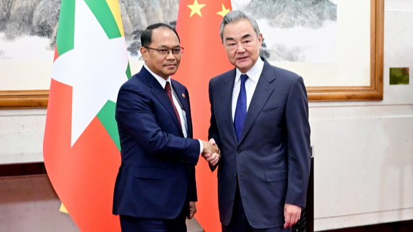 Wang Yi: China to enhance cooperation with Myanmar's new government