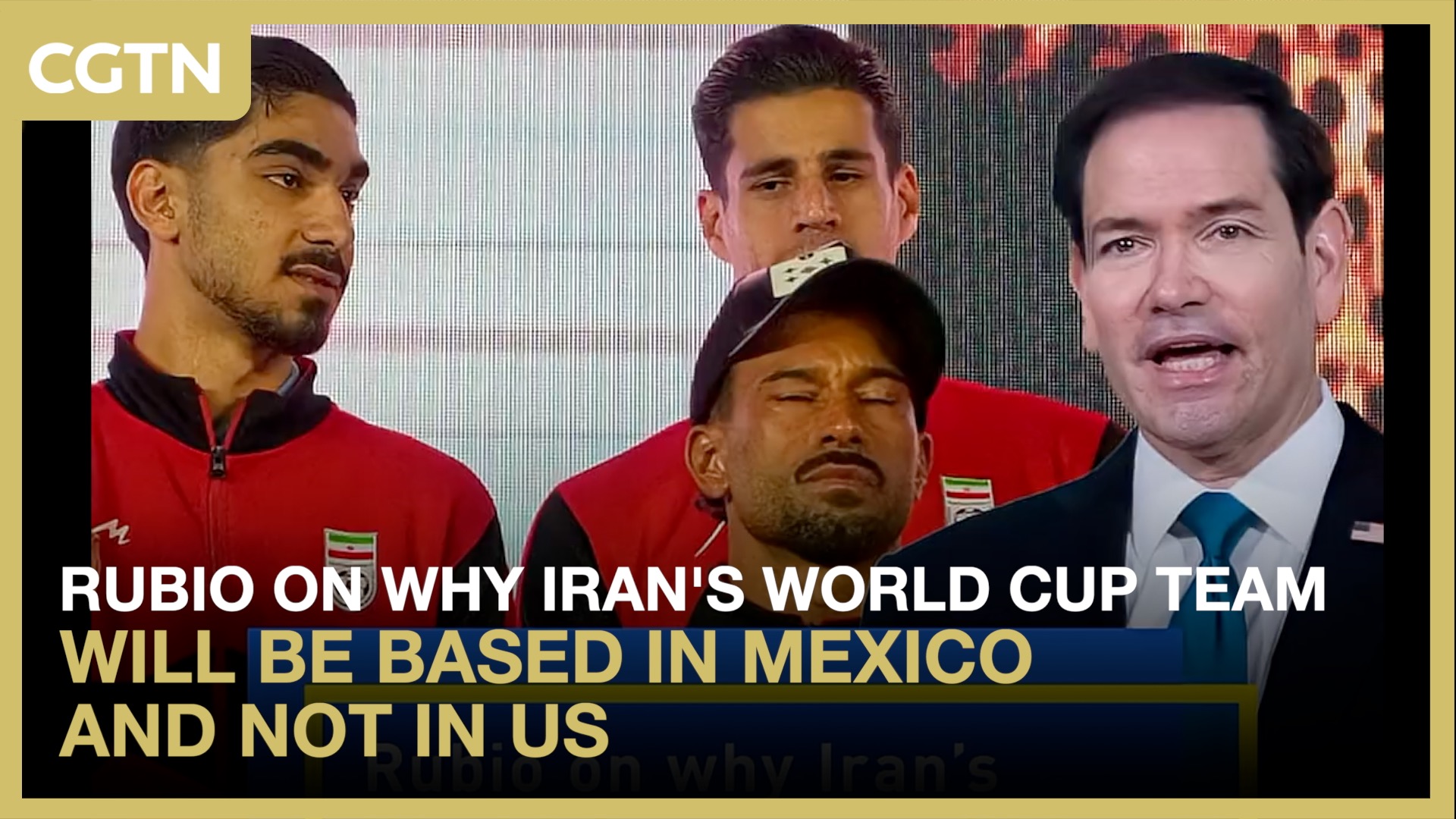 Rubio: Iran World Cup team to be based in Mexico, not US