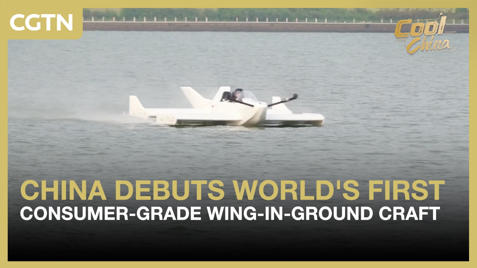 China debuts world's first consumer-grade wing-in-ground craft
