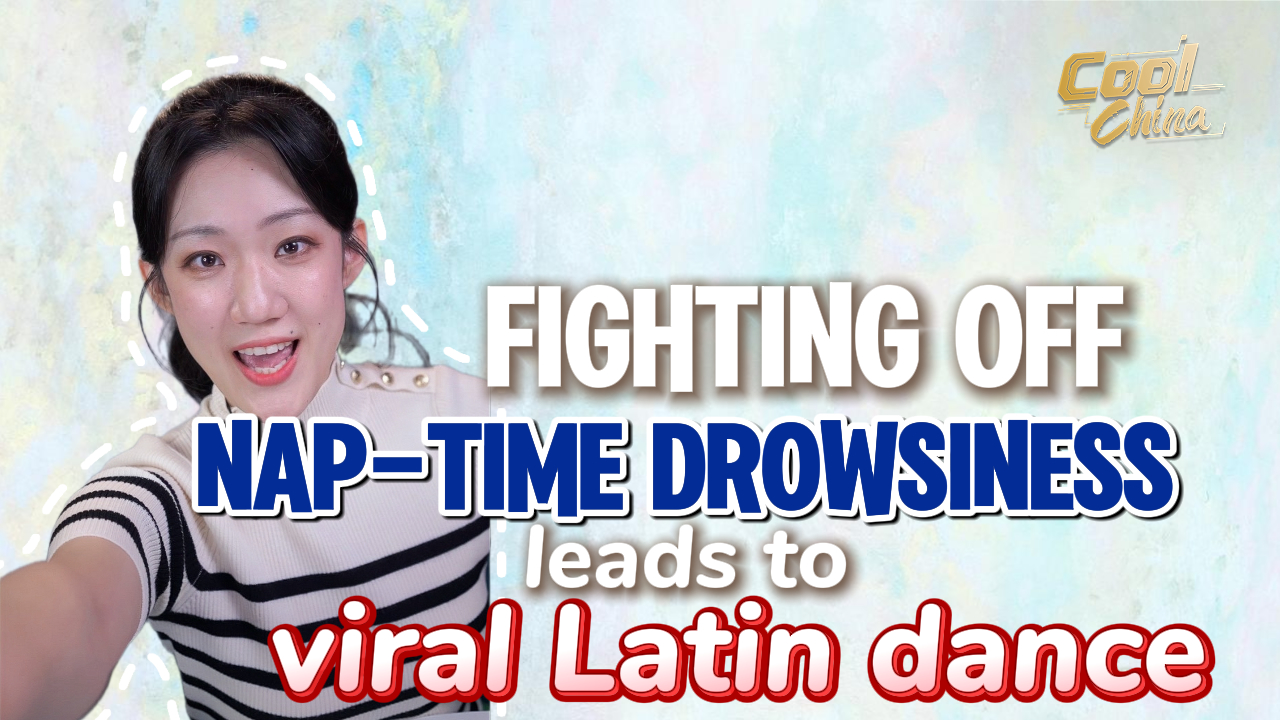 Fighting off nap-time drowsiness leads to viral Latin dance