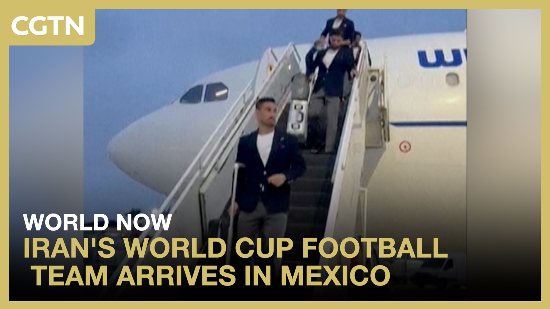 Iran's World Cup football team arrives in Mexico