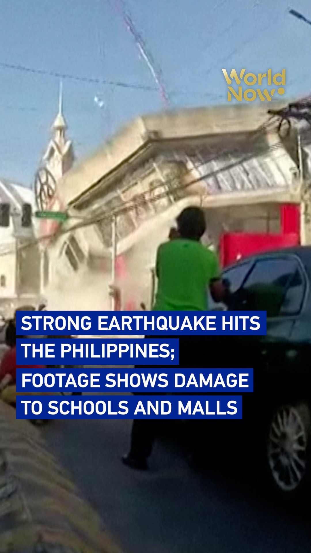 Strong earthquake rocks the Philippines; videos show extensive damage