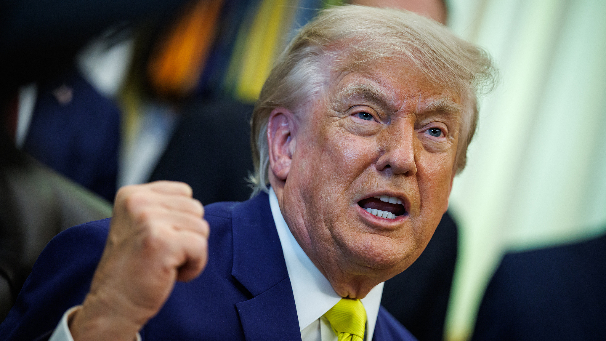 Trump says Israel and Iran must immediately stop exchange of attacks