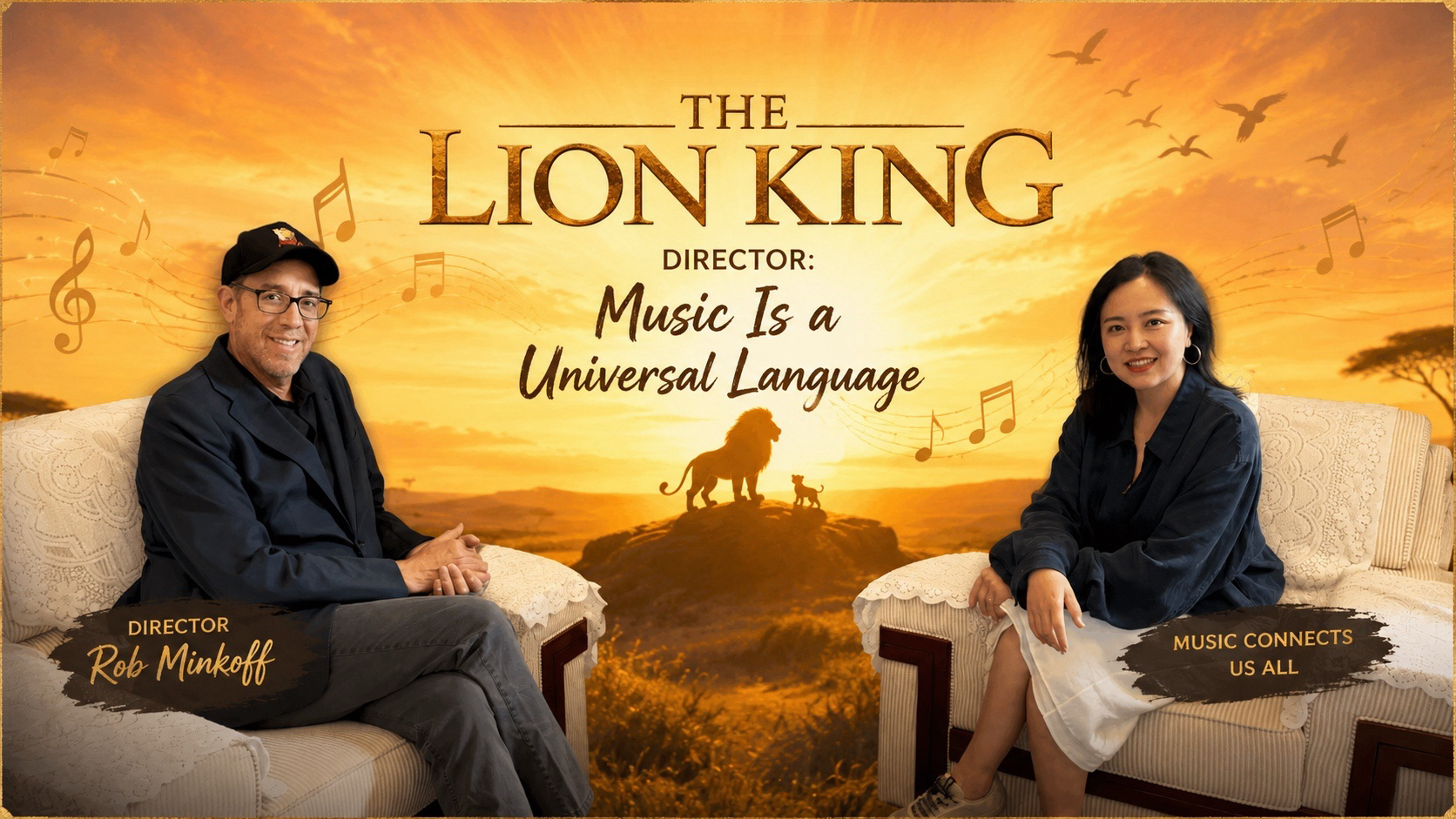 Lion King director: Music is a universal language