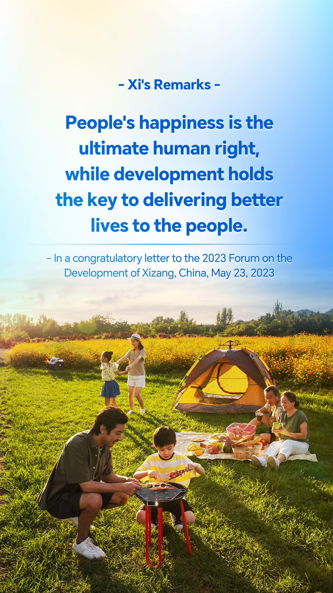 President Xi Jinping's key remarks on promoting and protecting human rights