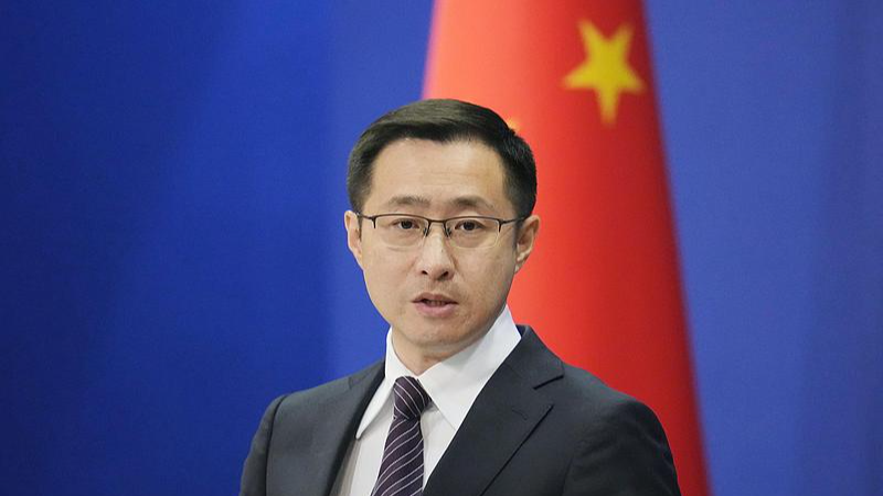 File photo of Chinese Foreign Ministry spokesperson Lin Jian. /VCG