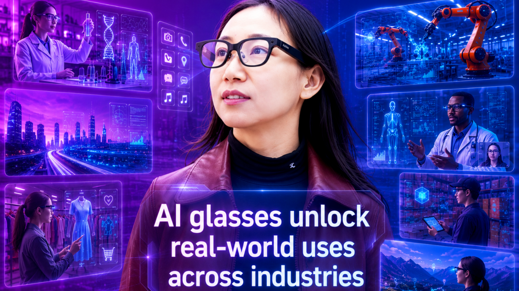 Chinese AI glasses unlock real-world uses across industries