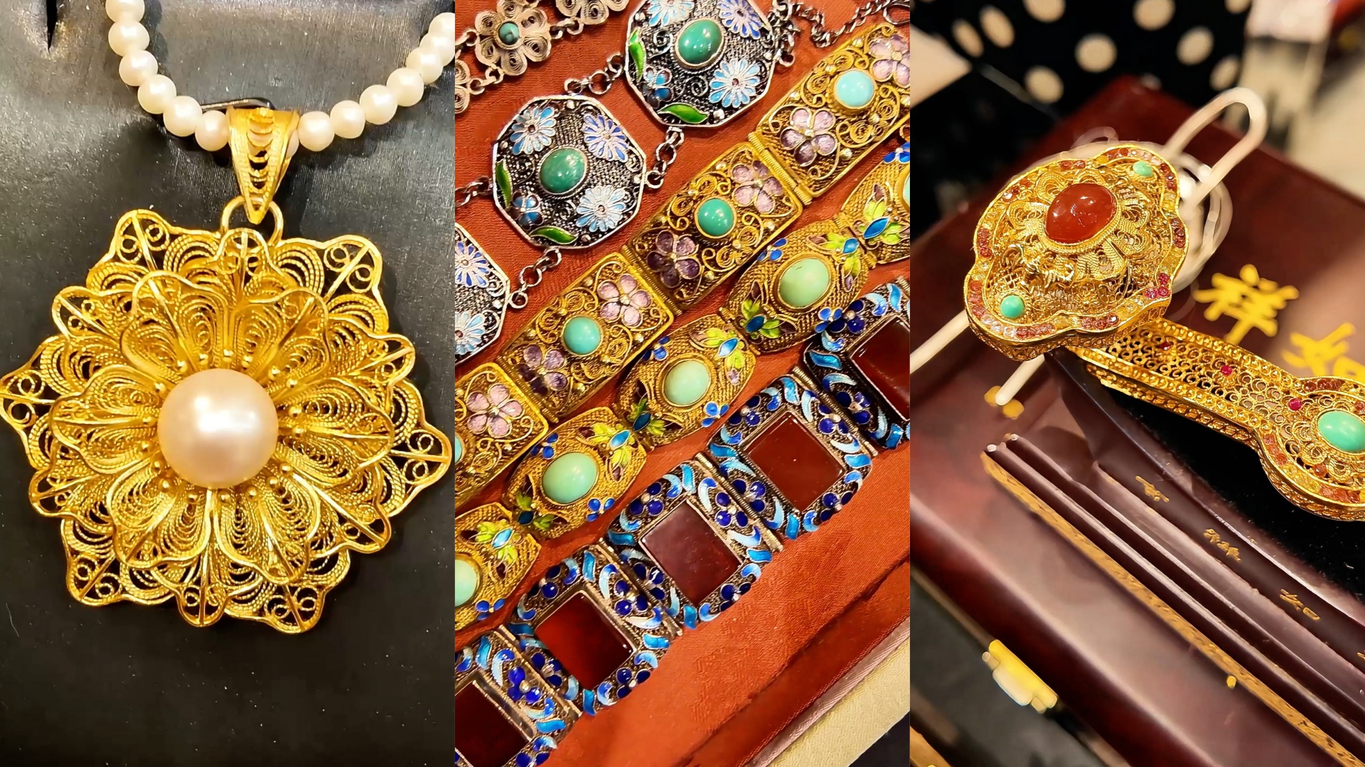Filigree inlay evolves from imperial courts to everyday elegance