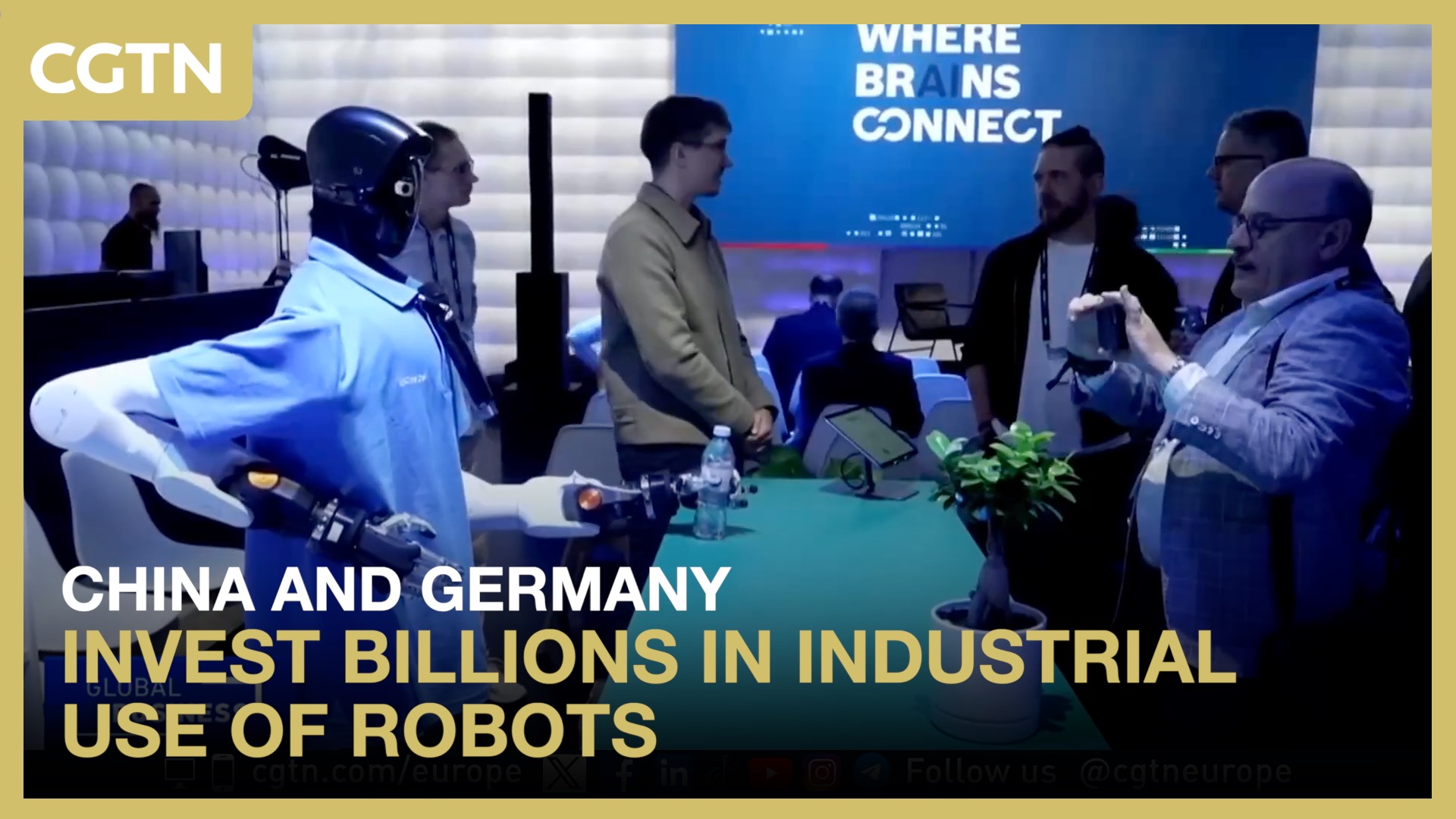 China, Germany invest billions in industrial use of robots