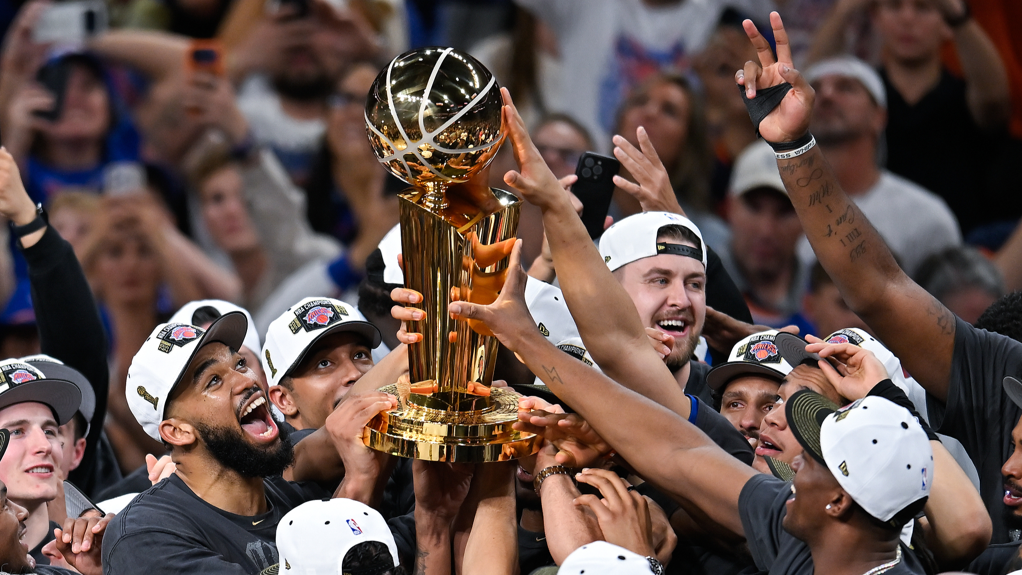 New York Knicks complete comeback to win first NBA title in 53 years