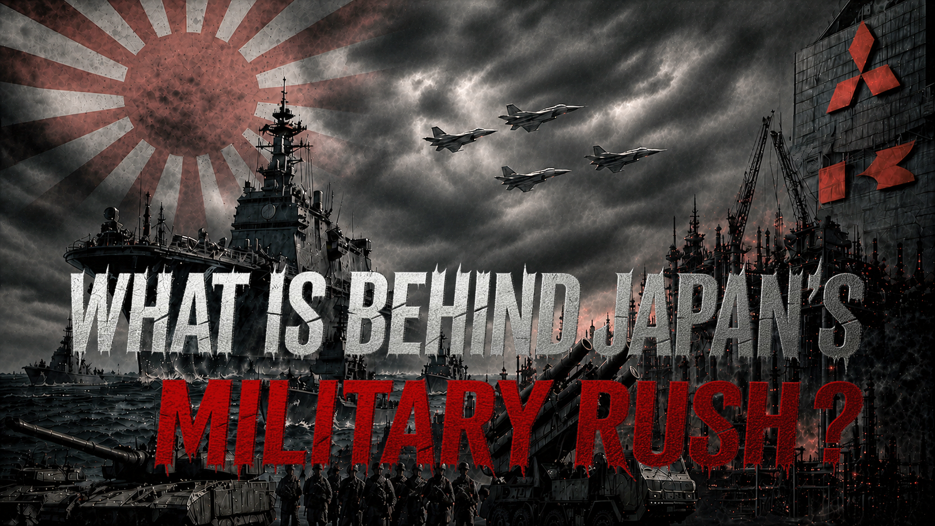 What is behind Japan's military rush？