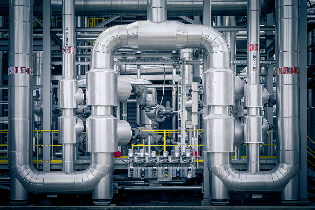 An illustration of underground pipeline network. /VCG