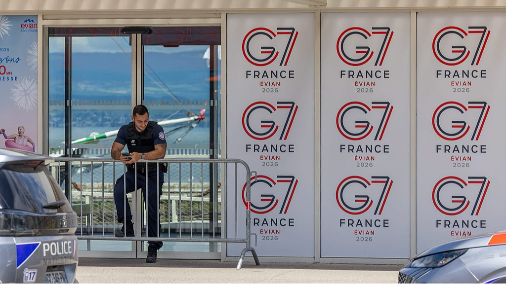 The countdown starts to the G7 summit in the French town of Evian, June 11, 2026. Hosted by France, the meeting will be held from June 15 to 17. /CFP