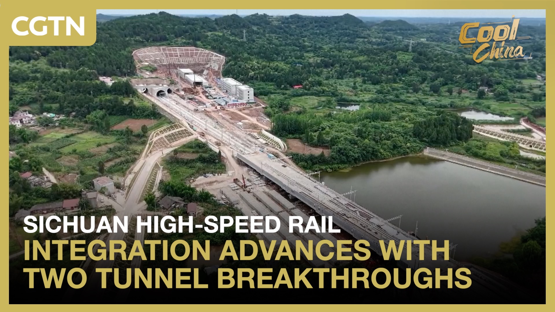 Sichuan high-speed rail integration advances with two tunnel breakthroughs