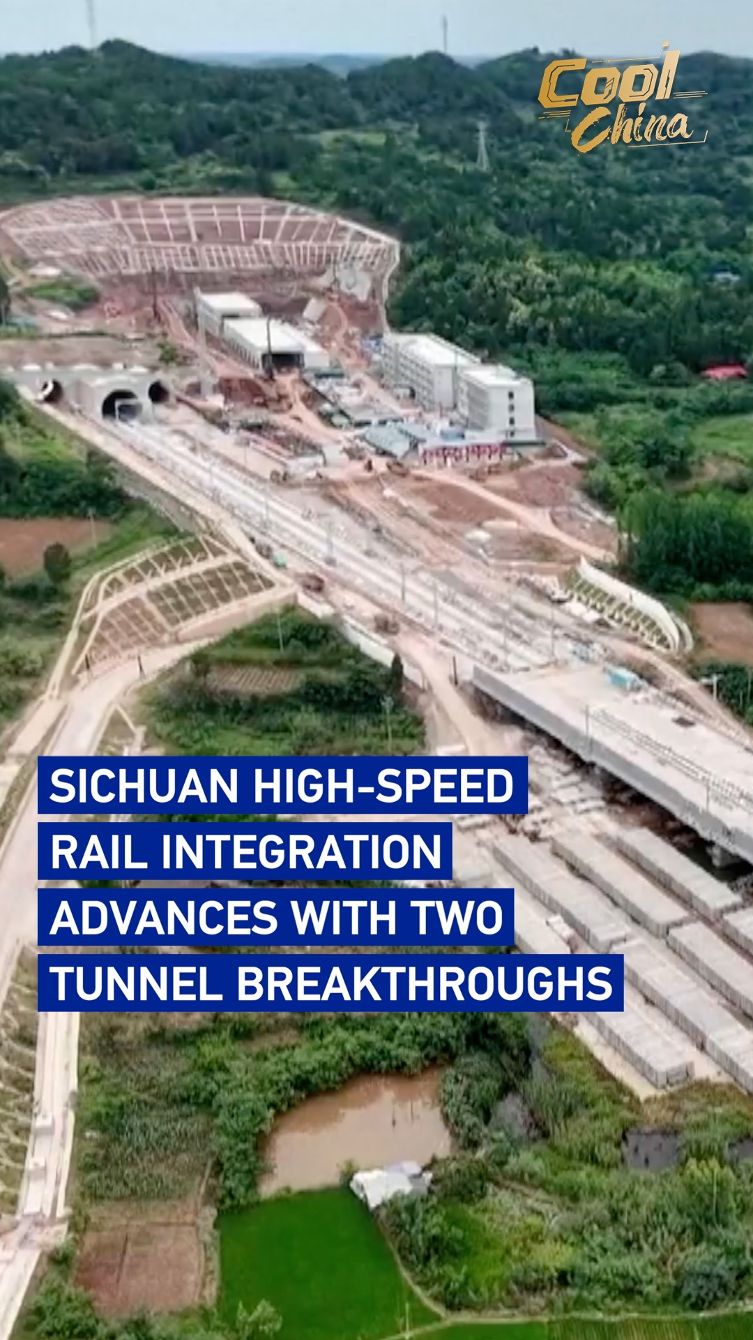 Sichuan high-speed rail integration advances with two tunnel breakthroughs