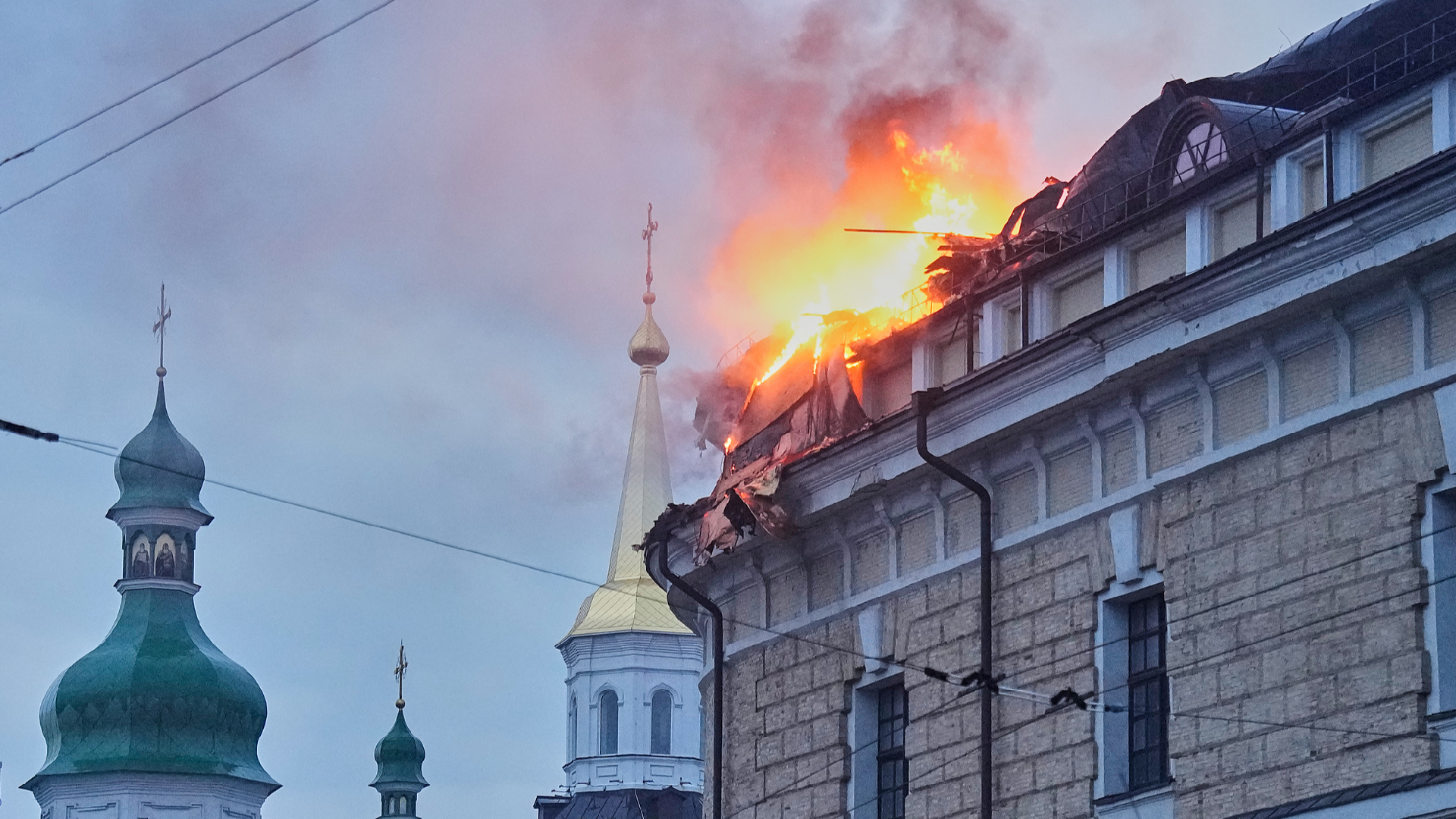 Russia claims 'massive strike' on military sites in Ukraine