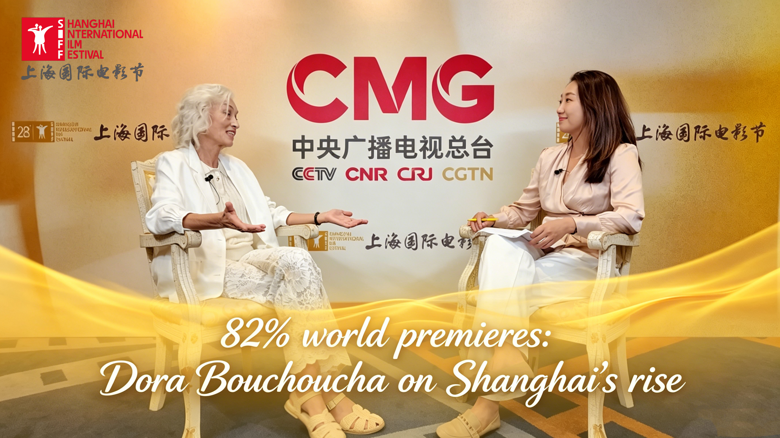 82% world premieres: Dora Bouchoucha on Shanghai's rise